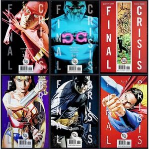 DC Comics Final Crisis #2-7 Variant 7x Lot Pacheco Darkseid 1st Calvin Ellis